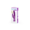 Dubultais Vibrators Double Rabbit Pleasures Happy Rabbit 15666 Rozā