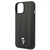 Karl Lagerfeld Quilted Puffy Ikonik Pin  Case iPhone 14 Plus (Black)