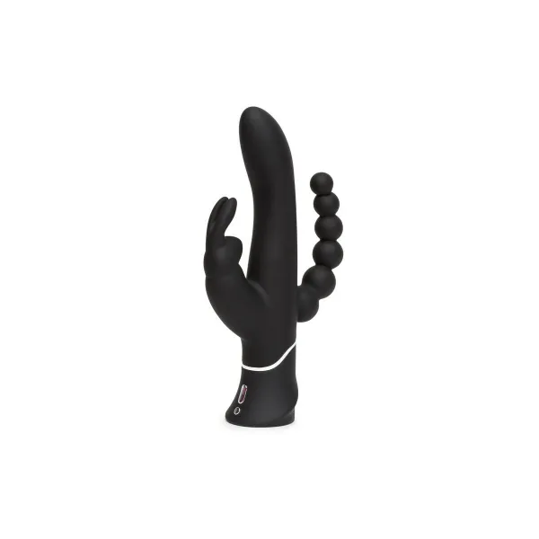 Multifunkcionālais Vibrators Happy Rabbit 01253 Melns