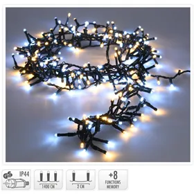 LED-tulede Pärg 17 m Kollane