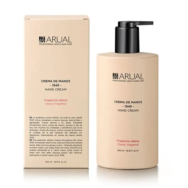 Kätekreem Arual Fragancia Clásica 500 ml