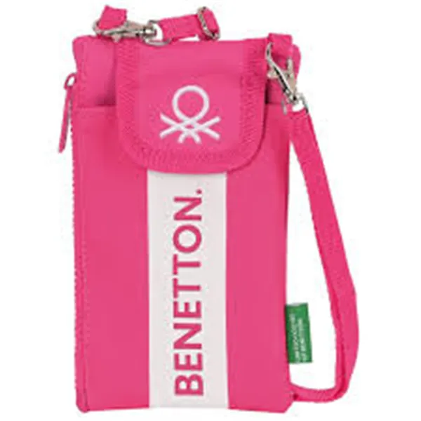 Kukkaro Benetton Raspberry Puhelinsuoja Fuksia