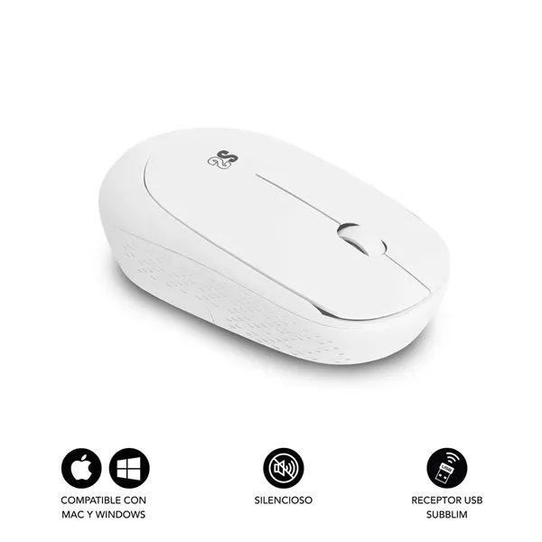 Мышь Subblim SUBMO-B2SW011 Белый 1200 DPI