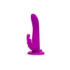 Jänkuvibraator Happy Rabbit Strap-On Harness Set Purple 12,7 cm