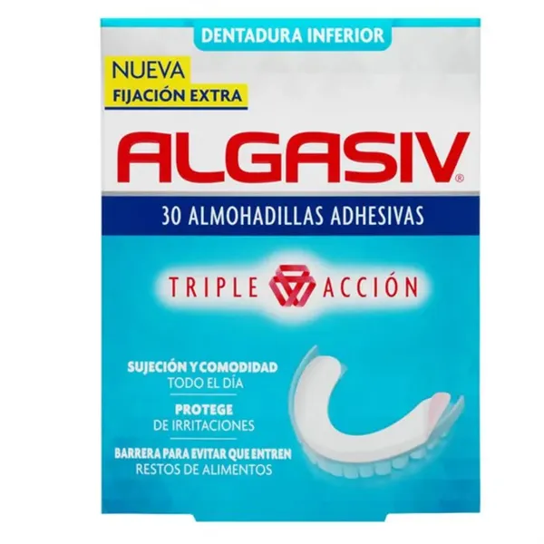 Dantų protezų įklotai Algasiv P531 (30 vnt.)