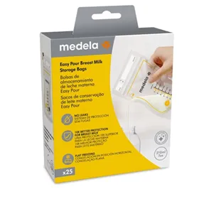 Пакеты для грудного молока Medela 180 мл, 25 штук