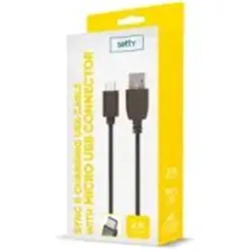 Setty USB kabelis 1m 2A micro USB melns R