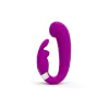 Jänisvibraattori Happy Rabbit G-Spot Clitoral Curve Purppura 30 x 40 cm