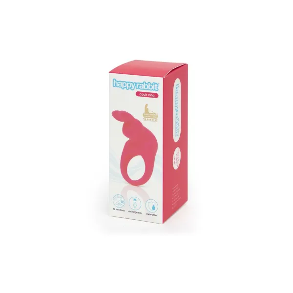 Penisrenkaat Happy Rabbit Pinkki
