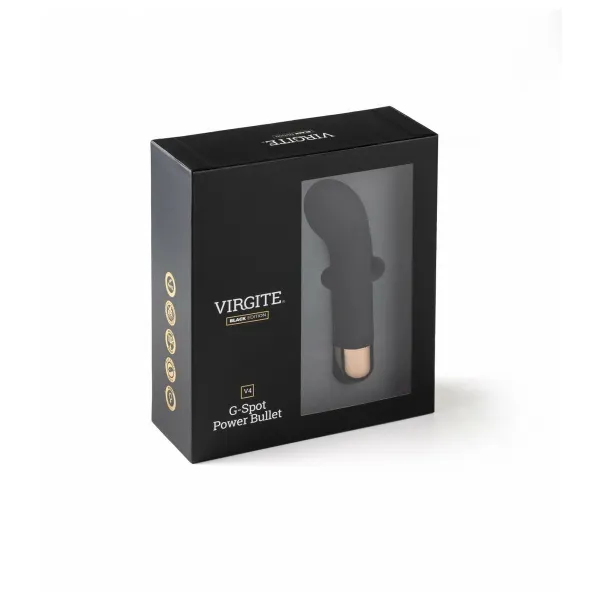 Lodveida Vibrators Virgite Melns