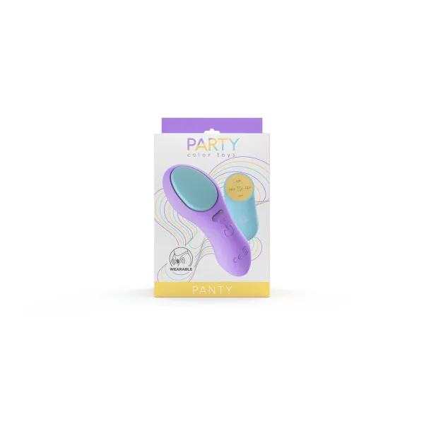 Couples Массажер Party Color Toys Лиловый