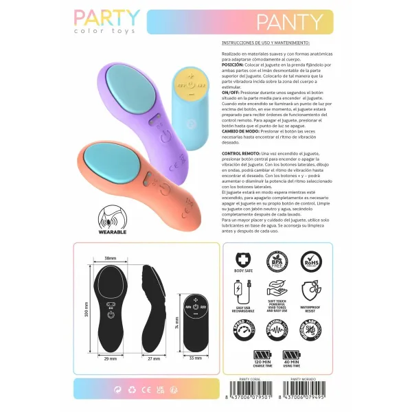 Couples Массажер Party Color Toys
