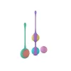 Raskem Kegel-treeningukomplekt Party Color Toys Silikoon 3 Tükid, osad