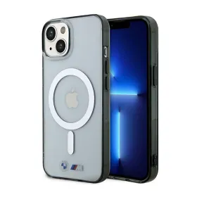 BMW Silver Ring MagSafe - Case for iPhone 14 (Transparent)