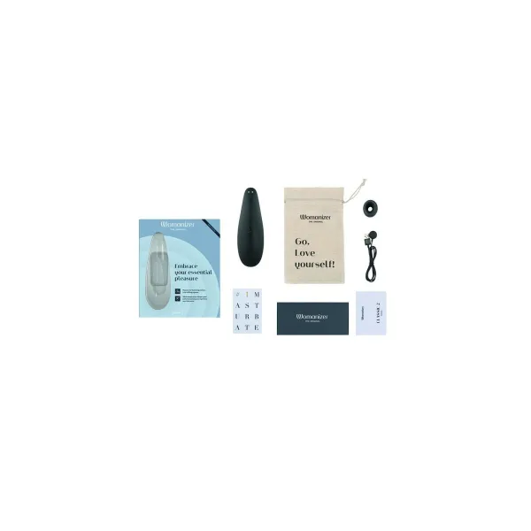 Vibraattori Womanizer WOM164-BLACK Musta