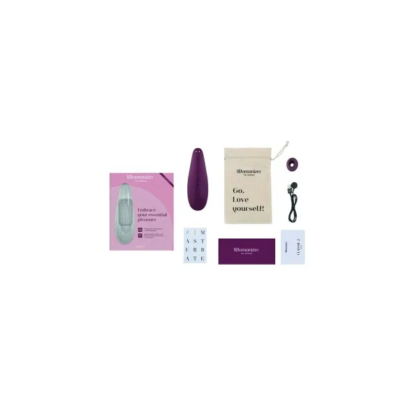 Вибратор Womanizer WOMANIZER CLASSIC 2 BORDEAUX Бордовый