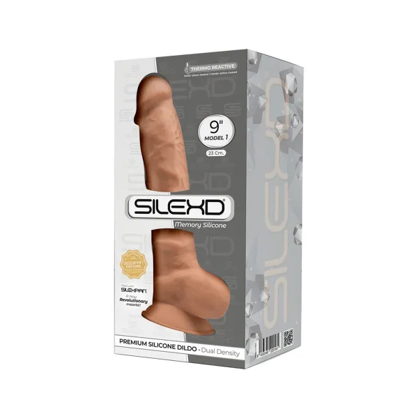 Realistic Dildo Silexd Caramel Beige