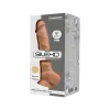 Realistinen dildo Silexd Caramel Beige