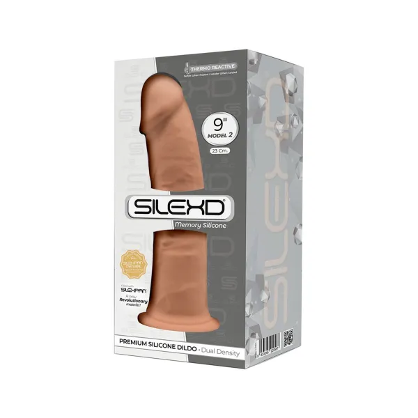 Realistlik dildo Silexd Caramel Beež