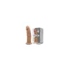 Realistinen dildo Silexd Caramel Beige