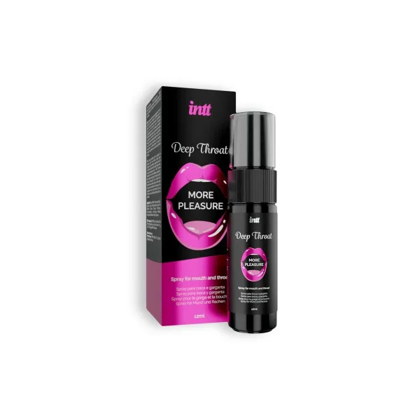 Burnos blizgantis stimuliantas Intt Deep Throat 12 ml