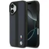 BMW M Perforated Stripe Logo MagSafe - iPhone 17 Case (Navy Blue)