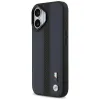 BMW M Perforated Stripe Logo MagSafe - iPhone 17 Case (Navy Blue)
