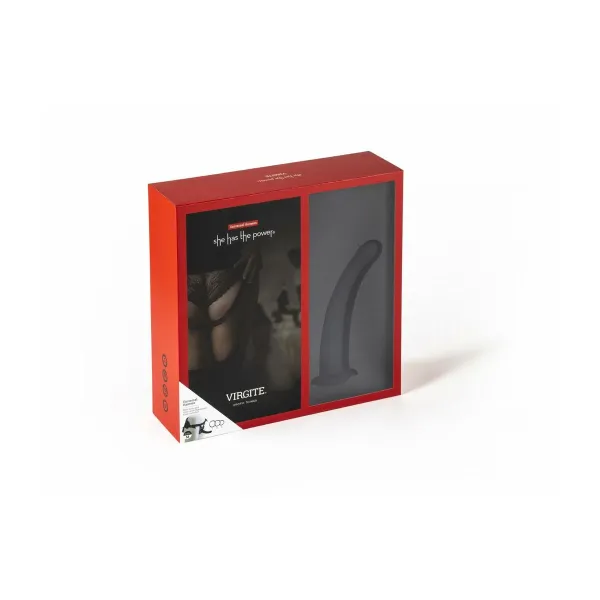 Strap-On Dildo Virgite Melns M