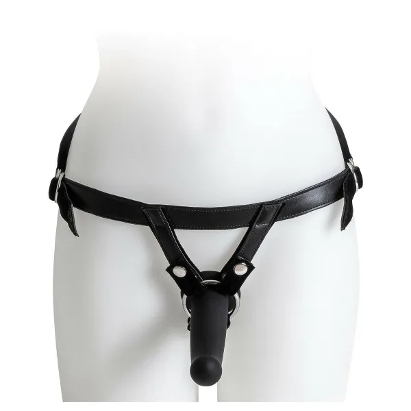 Strap-On Dildo Virgite Melns S/M/L