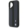 BMW M Perforated Stripe Logo MagSafe - iPhone 17 Case (Navy Blue)