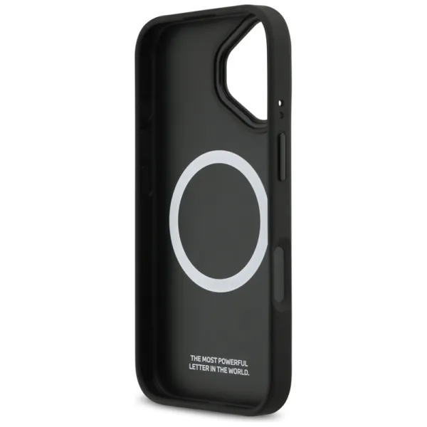 BMW M Perforated Stripe Logo MagSafe - iPhone 17 Case (Navy Blue)