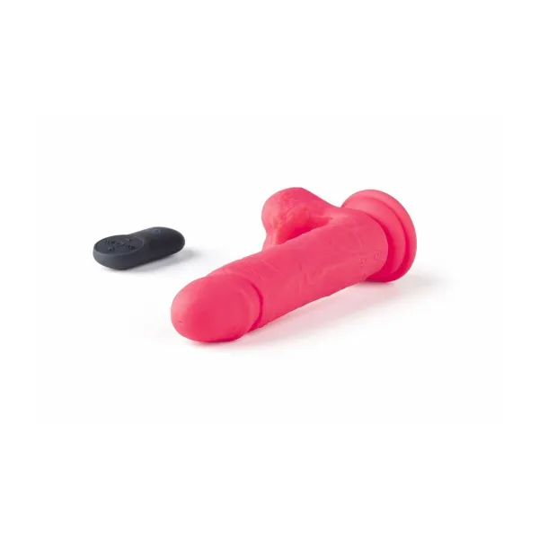Realistinen vibraattori Virgite Pinkki 16 cm