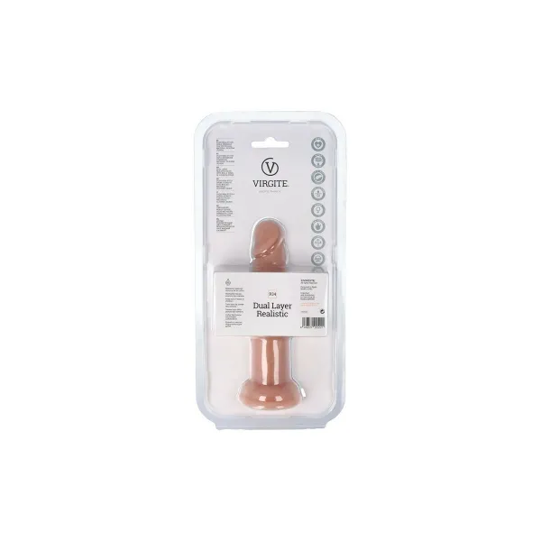 Realistinen dildo Virgite 16,5 cm