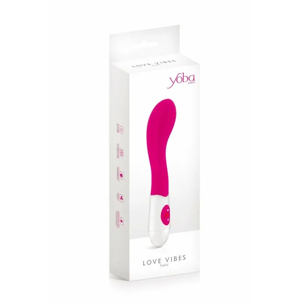 Spot vibraattori Yoba Pinkki Silikoni