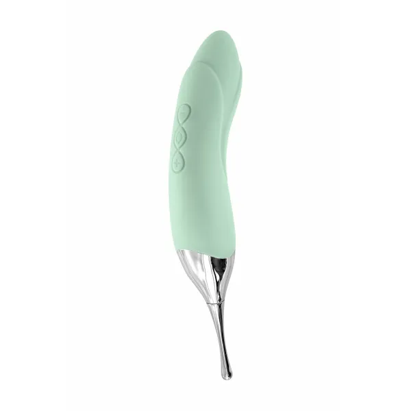 Lodveida Vibrators Yoba Zaļš