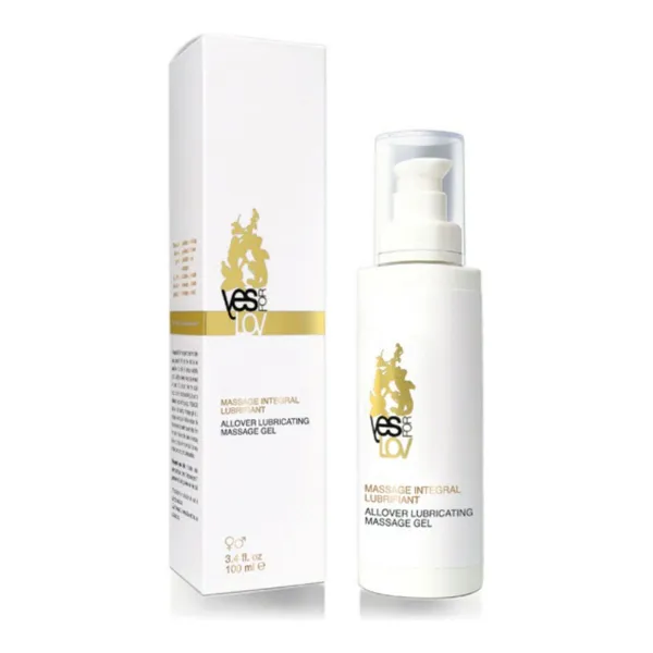 Массажный гель-смазка All Over YESforLOV 100 ml Зеленый чай