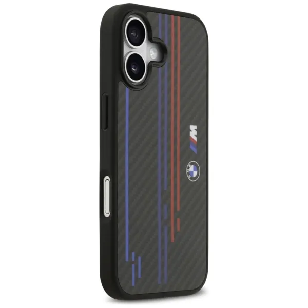 BMW M Kevlar Lines & Logo MagSafe - iPhone 17 Case (Black)