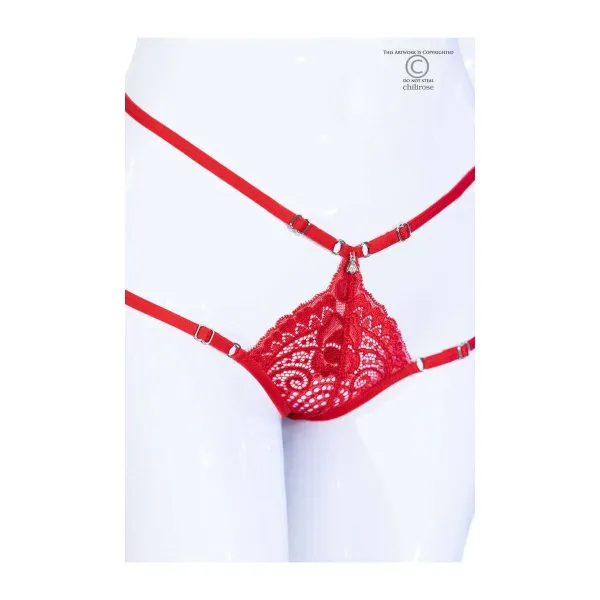 Remmi Chilirose Punainen S/M