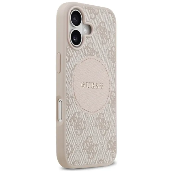 Guess 4G Circle Classic Logo MagSafe - Case iPhone 17 (pink)