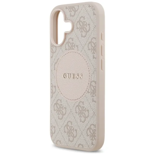 Guess 4G Circle Classic Logo MagSafe - Case iPhone 17 (pink)
