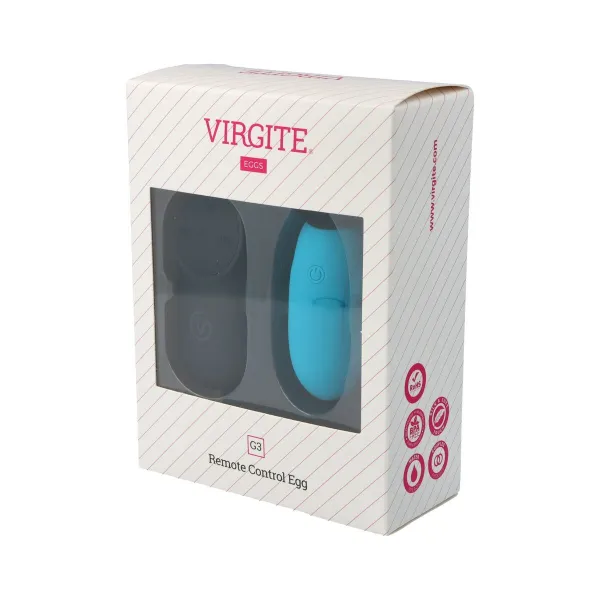 Вибратор Virgite Синий