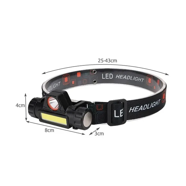L18371 USB LED priekinis žibintas