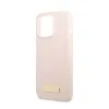 Guess Silicone Logo Plate MagSafe - Case for iPhone 13 Pro Max (Pink)