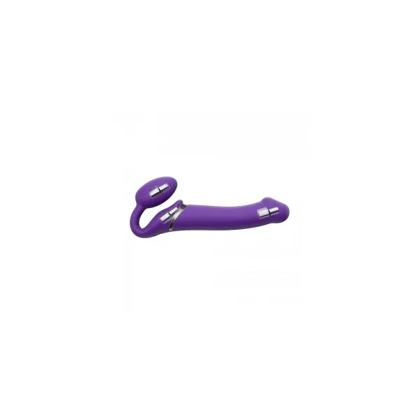 Kaksoispenetraatiokuristin Strap-on-me Purple Purppura L
