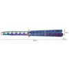 Butterfly Knife for Training - Rainbow