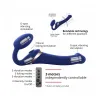 Vibraator Strap-on-me 6017401 Sinine L