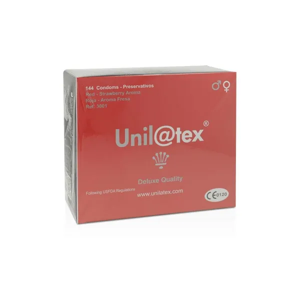 Kondomit Unilatex Mansikka 144 osaa
