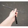 Нож-бабочка тренировочный - черный