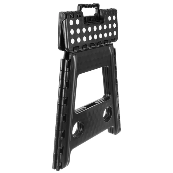 Kokkupandav taburet mustvalge 39cm