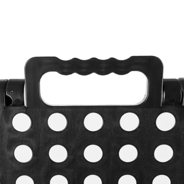 Saliekams krēsls melnbalts 39 cm